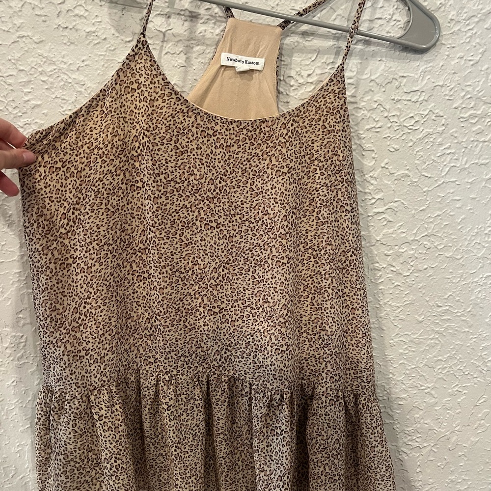 Newbury Kustom Leopard Print Tank Top
